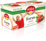 دمنوش طعم توت فرنگی دوغوش مدل Form بسته 20 عددی